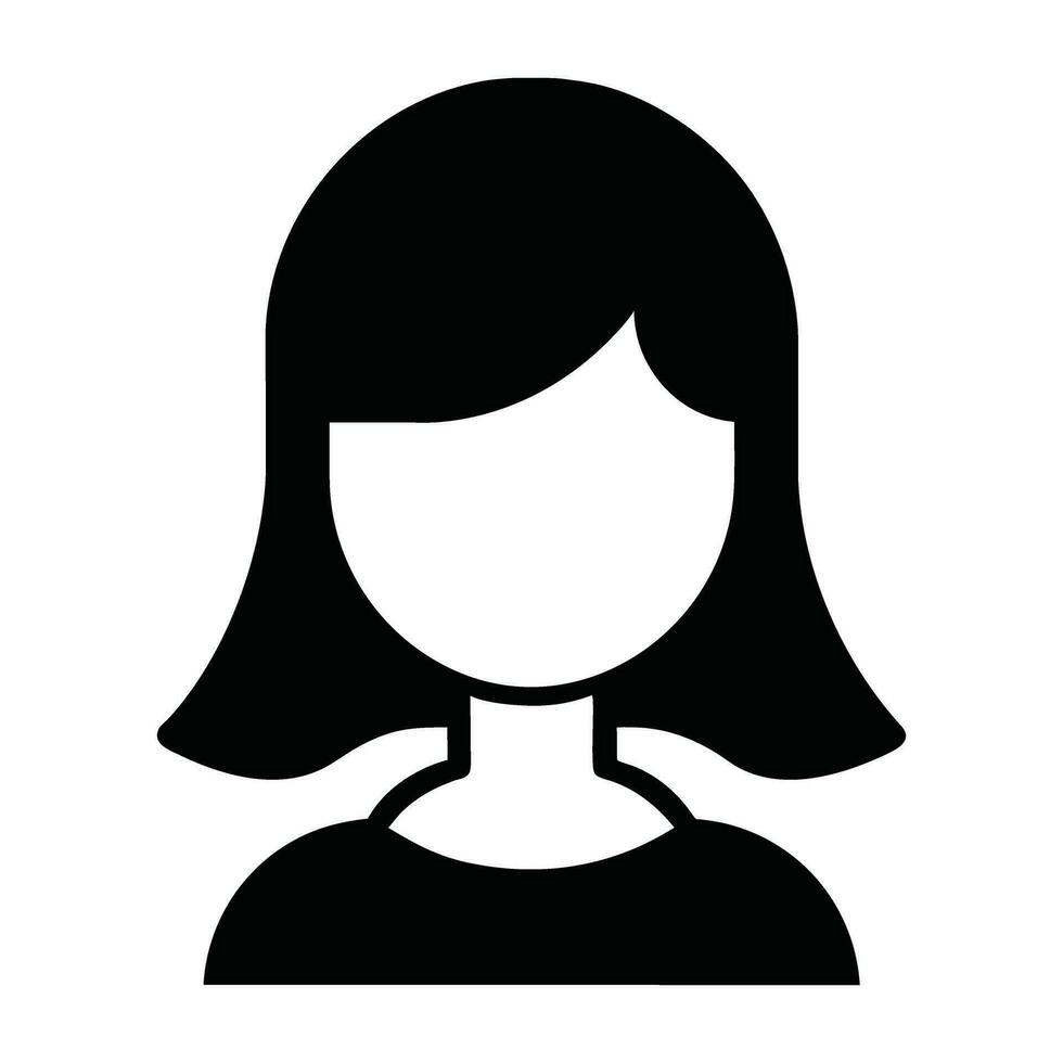 27882491 icona di avatar donna vettoriale
